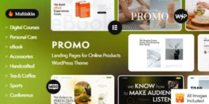 Promo – Landing Pages for Online Products WordPress Theme 1.0.0
