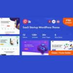 Qik SaaS Startup WordPress Theme 1.0.3