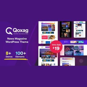 Qoxag WordPress News Magazine Theme 2.0.3