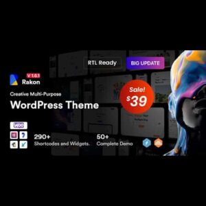 Rakon Creative Multi-Purpose WordPress Theme 2.0.2