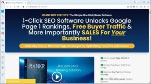 Rankr : Click SEO Software Unlocks Google Page 1 Rankings 1.0