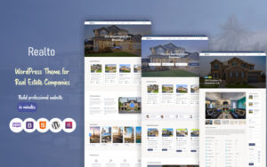 Realto Real Estate WordPress Theme 1.0.0