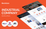 Resiston – Industrial Company WordPress Elementor Theme WordPress Theme 1.0.1