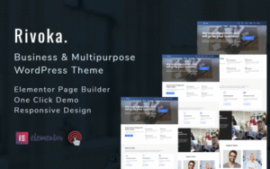 Rivoka – Business And Multipurpose WordPress Theme 1.0.0