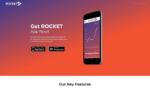 Rocket – Mobile App Landing Page WordPress Theme 1.0.0