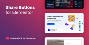 Sharinger – Share Buttons for Elementor 1.0.1