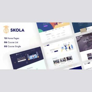 Skola LMS Online Courses WordPress Theme 1.0.6