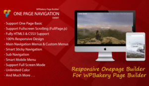 Smart One Page – Addon For WPBakery Page Builder 1.3.8