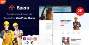 Spero – Construction Industry WordPress Theme 1.1.2