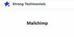 Strong Testimonials Mailchimp 1.0.3