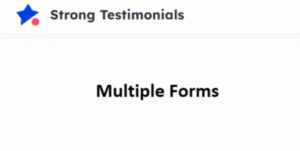Strong Testimonials Multiple Forms 2.3.5