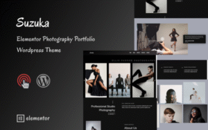Suzuka – Minimal Portfolio and Photography WordPress Theme 1.0.0