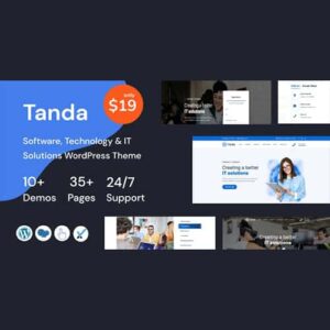 Tanda Technology and IT Solutions WordPress Theme 2.0