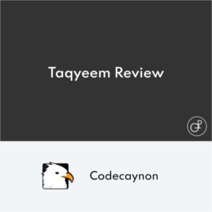 Taqyeem WordPress Review Plugin 2.7.0