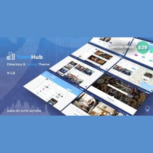 TownHub Directory and Listing WordPress Theme 1.8.1
