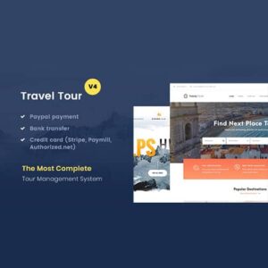 Travel Tour Booking WordPress Theme 4.3.1