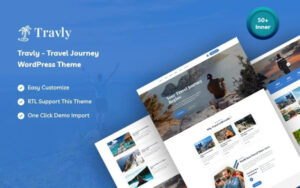 Travly – Travel Journey WordPress Theme 1.0.0