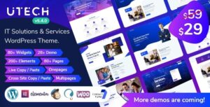 uTech – IT Solutions & Services WordPress Theme 5.6.0
