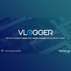 Vlogger Professional Video and Tutorials WordPress Theme 2.6.8