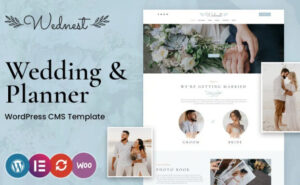 Wednest – Wedding & Event WordPress Theme 1.0.0