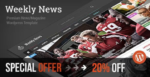Weekly News  WordPress News/Magazine Theme | News / Editorial 3.4.2