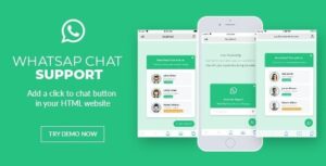 WhatsApp Chat Support – jQuery Plugin 1.1