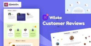 Wiloke Customer Reviews for Elementor 1.0.1