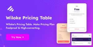 Wiloke Pricing Table Addon For Elementor 2.0.2