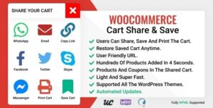 WooCommerce Cart Share and Save 2.0.7