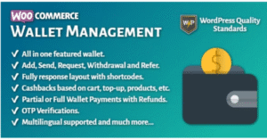 WooCommerce Wallet Management | All in One 2.0.0