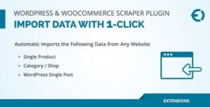 WordPress & WooCommerce Scraper Plugin, Import Data from Any Site 1.0.1