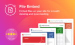 WordPress File Embed – Viewer Plugin 1.1.1