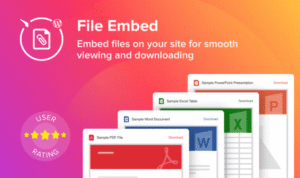 WordPress File Embed – Viewer Plugin 1.1.1