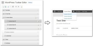 WordPress Toolbar Editor 1.4.1