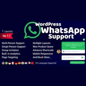 WordPress WhatsApp Support 2.3.2