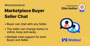 WordPress WooCommerce Marketplace Buyer Seller Chat Plugin 2.4.0