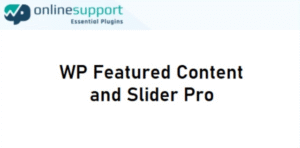 WP Featured Content and Slider Pro – Essential Plugin 1.6.4