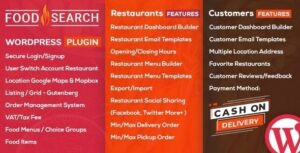 WP Food Search | Single & Multi Restaurant Menu & Food Ordering Plugin 1.1.0