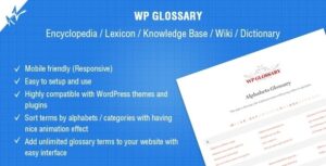 WP Glossary – Encyclopedia / Lexicon / Knowledge Base / Wiki / Dictionary 2.6