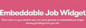 WP Job Manager Embeddable Job Widget Add-on 1.1.3
