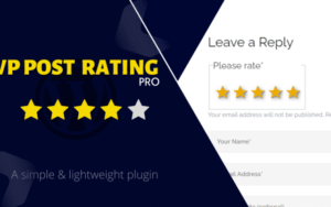 WP Post Rating Pro– Post rating system for WordPress WordPress Plugin 1.0
