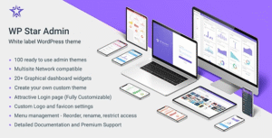 WP Star – White Label WordPress Admin Theme 1.1