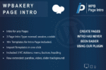 WPBakery Page Intro – Addon for WPBakery 1.1
