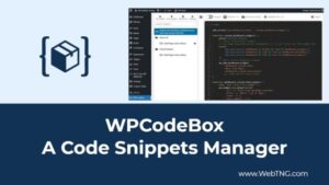WPCodeBox – The easiest way to add Code Snippets to WordPress 2.0.12