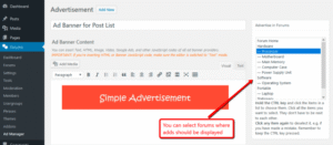 wpForo Ads Manager 3.0.2