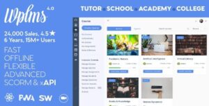 WPLMS Learning Management System 4.8
