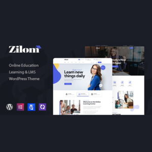 Zilom Online Education Learning WordPress Theme 1.2.2